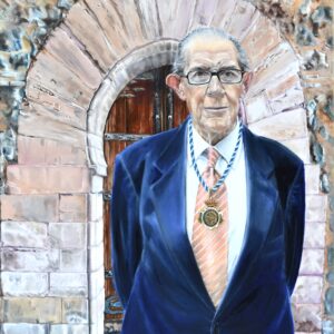 Juan Velarde en la RSEMAP